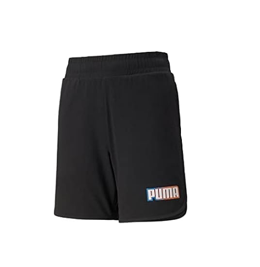 PUMA Alpha Shorts JS B Pantaloncini Unisex-Bimbi 734951869