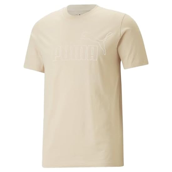 PUMA S64103055 T-Shirt, Beige, XXL Unisex-Adulto 370452