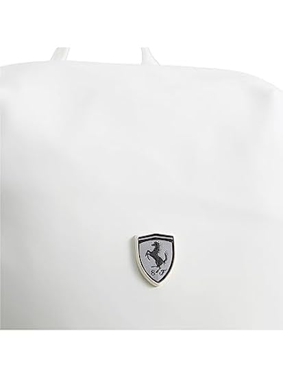 PUMA Ferrari Sptwr Style Backpack, Zaino Unisex-Adulto, Bianco Caldo (Multicolore), Taglia Unica 849056720