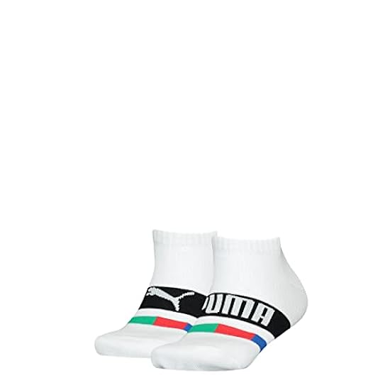 PUMA Unisex Kids Seasonal Sneaker Hosiery, White Combo, 27/30, White Combo 386870229