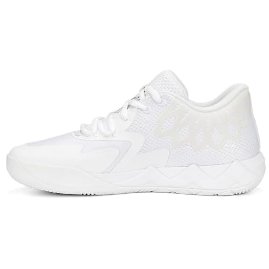 PUMA Womens Mb.01 Lo Basketball Sneakers Athletic Shoes - White - Size 11 M 444291814