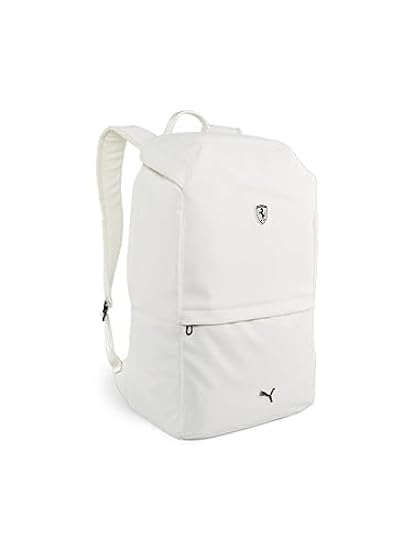 PUMA Ferrari Sptwr Style Backpack, Zaino Unisex-Adulto, Bianco Caldo (Multicolore), Taglia Unica 849056720