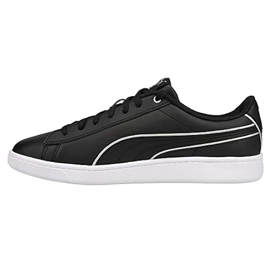 PUMA Womens Vikky V2 Sneaker - Ladies Tennis Shoes (Black, 6) 139739781