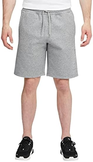 PUMA - Pantaloncini da uomo con logo Big Fleece da 25,4 cm 039196211