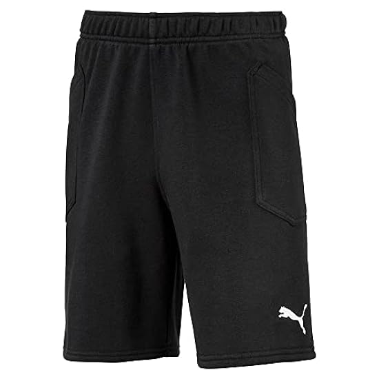 PUMA - Liga Casuals Shorts Jr, Pantaloncini Bambini e R