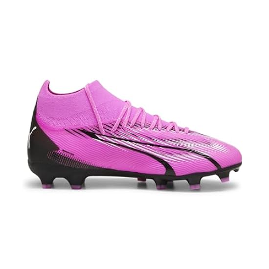 Puma Unisex Youth Ultra Pro Fg/Ag Jr Soccer Shoes, Poison Pink-Puma White-Puma Black, 35 EU 866563017
