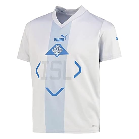 Puma 2022-2023 Iceland Away Football Soccer T-Shirt Maglia (Kids) 627771244