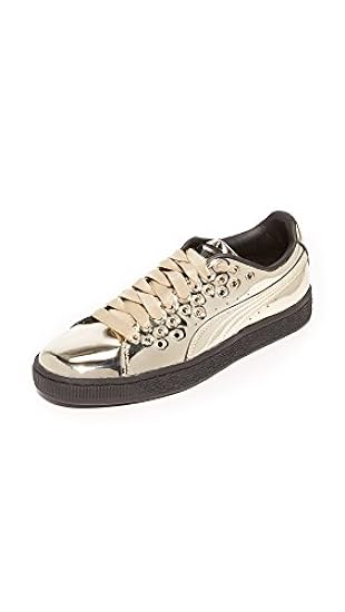 PUMA Women´s Shoes Basket XL Lace Metal Low Top Lace Up Fashion Sneakers 158243614