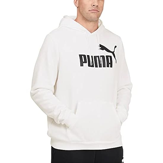 PUMA Essentials Big Logo Fleece Hoodie Felpa con Cappuccio Uomo 052505631