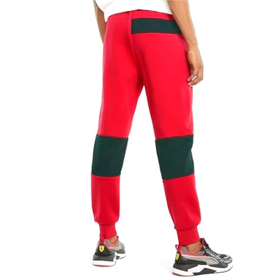 PUMA Mens Sf Race SDS Pantaloni della tuta Casual Atletico Casual Comfort Tecnologia - Rosso 773215715