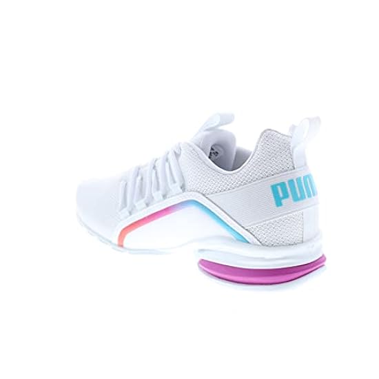 PUMA Axelion Light Fade Sneaker Donna Running, Bianco-blu., 40.5 EU 154285472