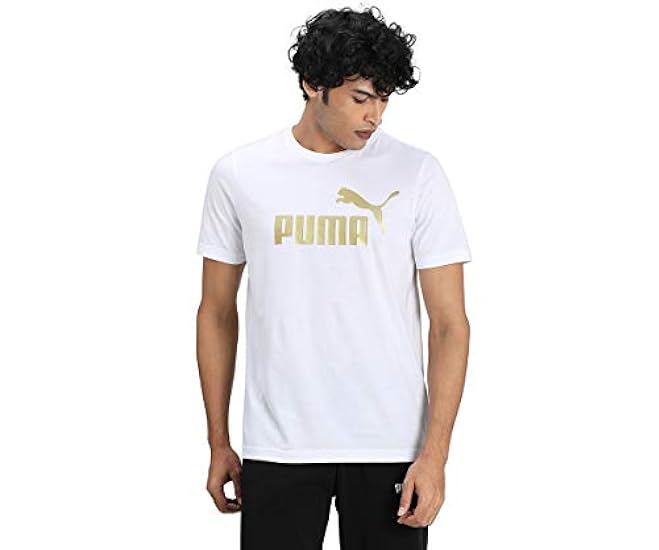 PUMA Logo Execution Tee-White-L 276060576