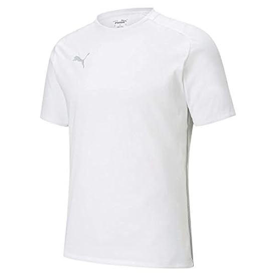 PUMA teamCUP Casuals - Maglietta da uomo, colore: Bianc