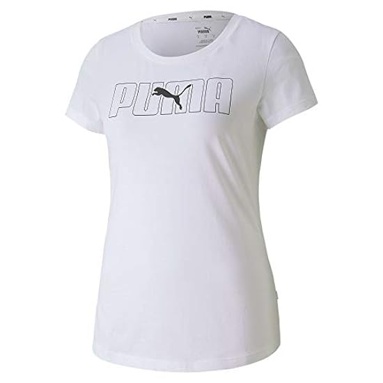 PUMA Rebel Graphic Tee - T-shirt bianca 385540293