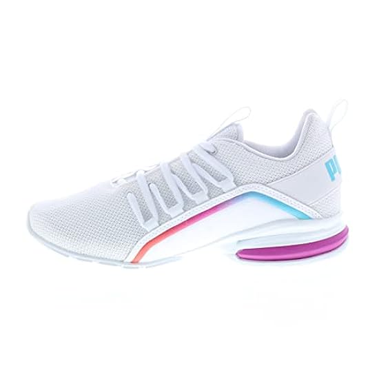 PUMA Axelion Light Fade Sneaker Donna Running, Bianco-blu., 40.5 EU 154285472