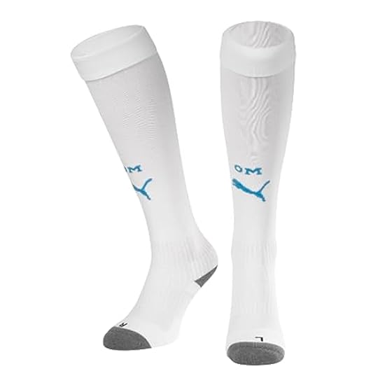 PUMA 2023-2024 Marseille Home Socks (White) 979839319