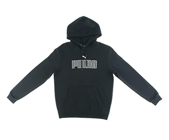 PUMA Essentials Big Logo Fleece Hoodie Felpa con Cappuccio Uomo 052505631