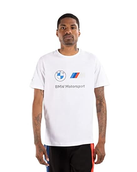 PUMA T-shirt da uomo con logo BMW M Motorsport Essentia