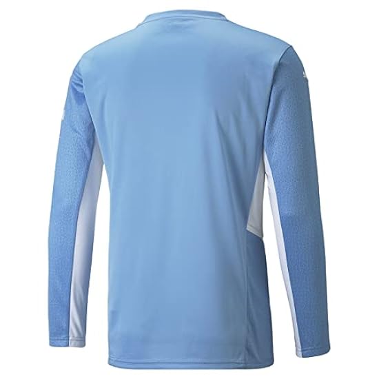 PUMA 2021-2022 Man City Long Sleeve Home Football Soccer T-Shirt Maglia 122643723