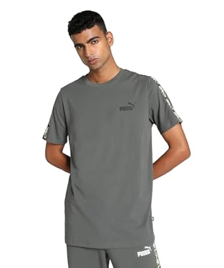 Puma Ess Tape Camo Short Sleeve T-shirt XL 581035092