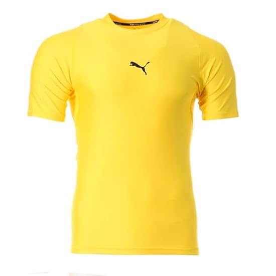 Puma T-shirt gialla da uomo, treno, inclusa 876107335