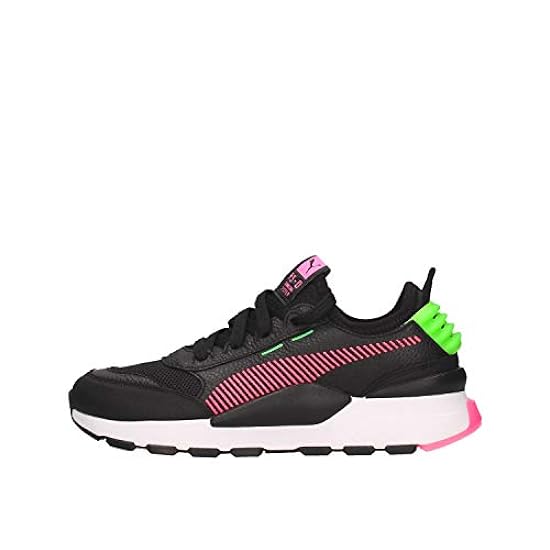 PUMA, Donna, RS-0 Rein Black Fluo Pink Fluo Green, Pell