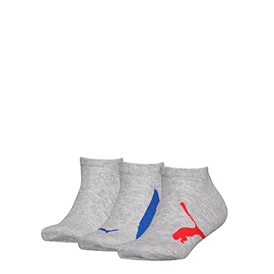 PUMA Sneaker unisex per bambini, Hosiery, mélange/rosso/blu, 35/38, Mélange/Red/Blue 616288525