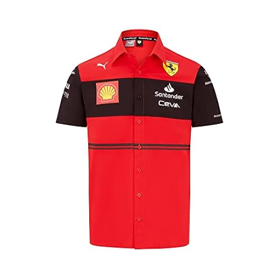 PUMA 2022 Ferrari Team Football Soccer T-Shirt Maglia (Red) 190533324