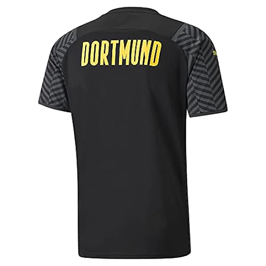 Puma Borussia Dortmund Stagione 2021/22 Attrezzatura da Gioco, Game-Kit Away, Uomo, Nera Asfalto, 3XL 074256315