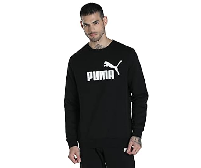 Puma Ess Big Logo Crew FL Felpa Uomo 600531229