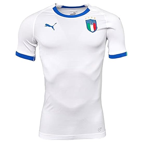 Puma 2018-2019 Italy Away evoKIT Away Football Soccer T-Shirt Maglia 835180266