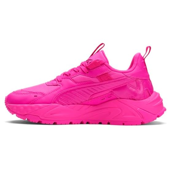 PUMA Womens Rs-Trck Brighter Days Lace Up Sneakers Scarpe Casual - Rosa 611424467