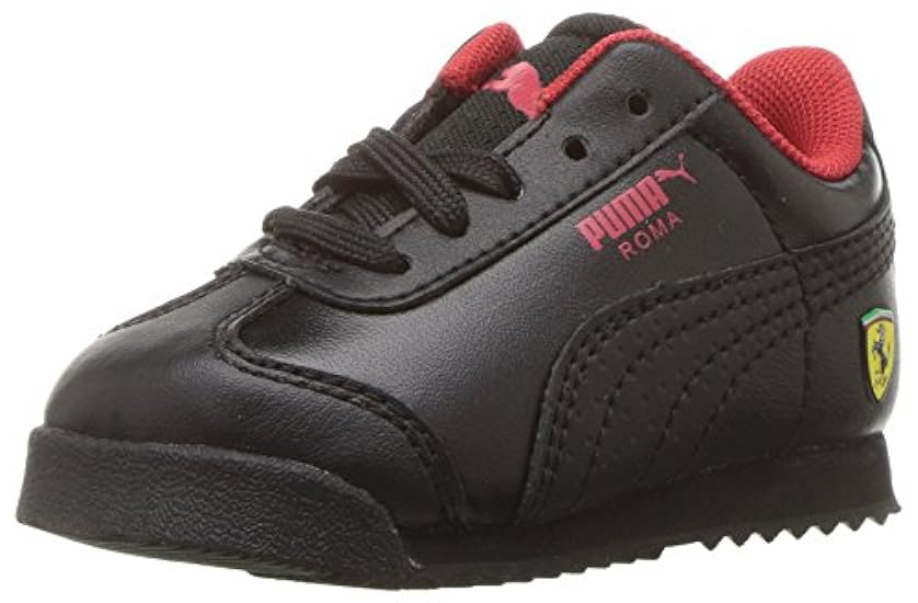 PUMA Unisex-Kids SF Roma Sneaker, Black Black, 12.5 M US Little Kid 464572147