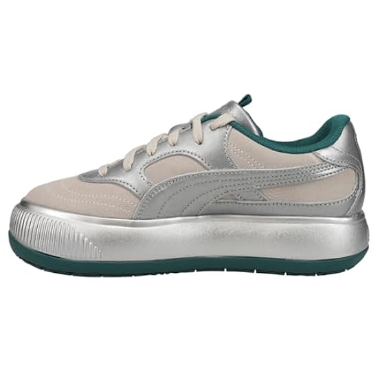 PUMA Pronounce X Suede Mayu 2 Platform Lace Up Sneakers Scarpe Casual - Argento 165788287