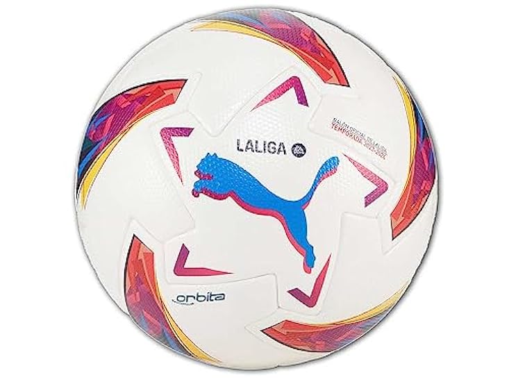 PUMA Orbita LaLiga 1 (FIFA Quality PRO) WP, Pallone da Calcio Unisex-Adulto, White, 5 022285611