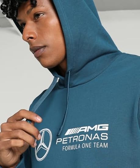 PUMA Felpa con Cappuccio Mercedes-AMG Petronas Motorsport Ess da Uomo 997886336