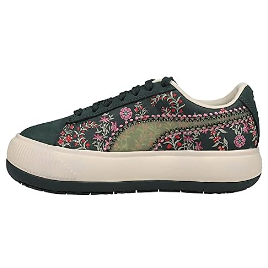 PUMA Womens Camoscio Mayu 2 Liberty Lace Up Sneakers Scarpe Casual - Verde 566534286