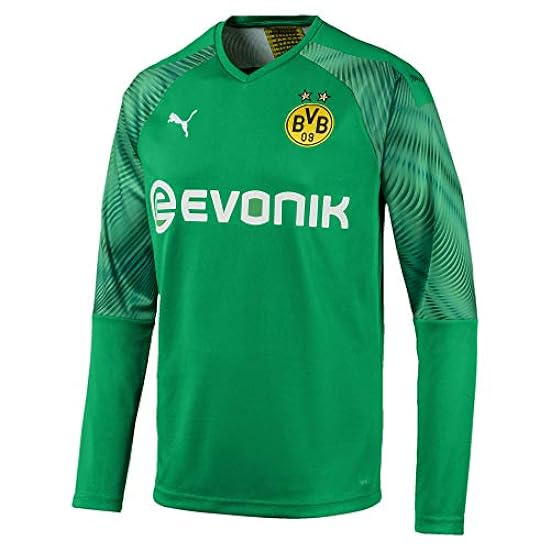 PUMA BVB LS GK Shirt Replica with Evonik Logo Without O