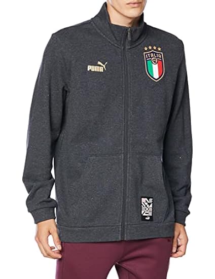Puma 2022-2023 Italy FtblCulture Track Jacket (Dark Gre