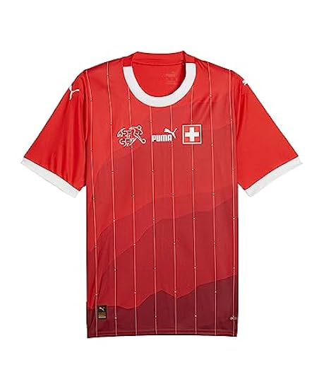 Puma 2023-2024 Switzerland WWC Home Football Soccer T-Shirt Maglia 647818058