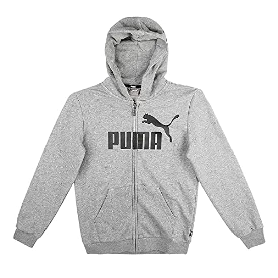 Puma Ess Big Logo Full Zip Sweatshirt 4-5 Years 0066783