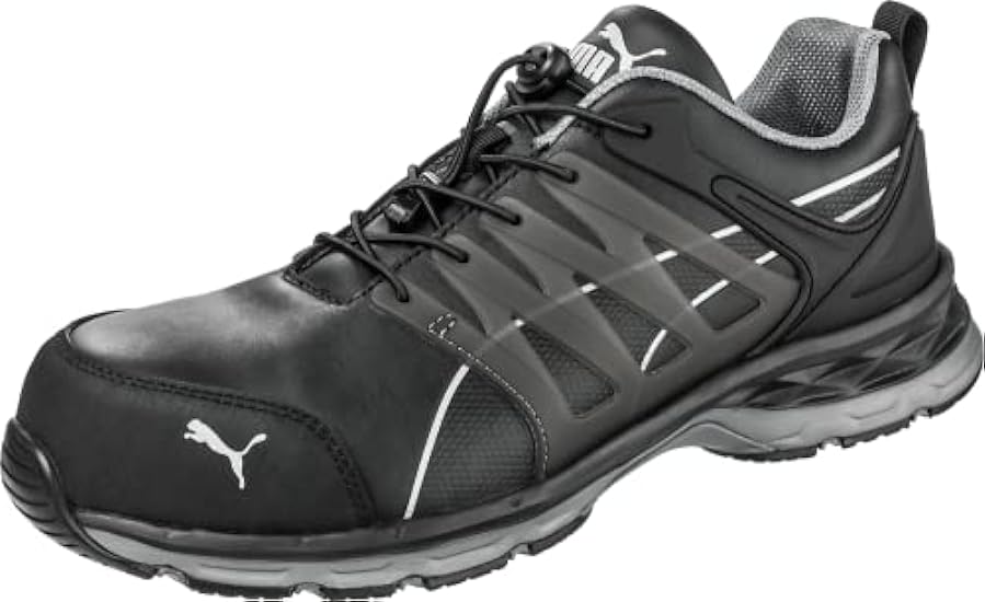 Puma Safety Men´s Velocity 2.0 Low SD Sneaker, Black - 8.5 2E US 606552075