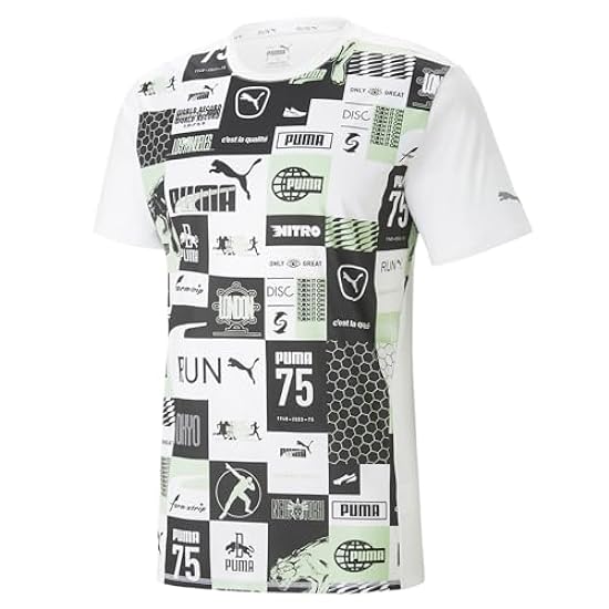 Puma Run Favorite Aop Short Sleeve T-shirt XL 040808804