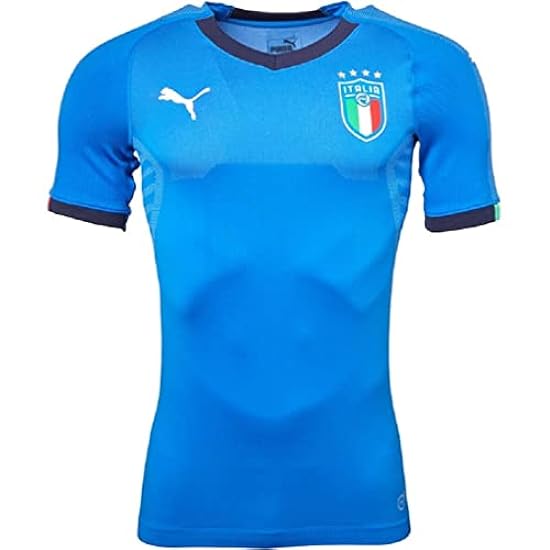Puma 2018-2019 Italy Evoknit Home Football Soccer T-Shi