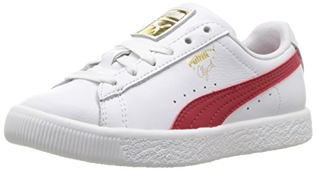 Puma Clyde Core L Foll Junior Ankle-High Leather Fashion Sneaker 757204732