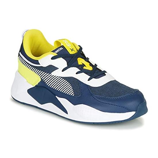 PUMA RS-X Collegiate PS Sneakers Blu Giallo Bianco 371627-02 027724251