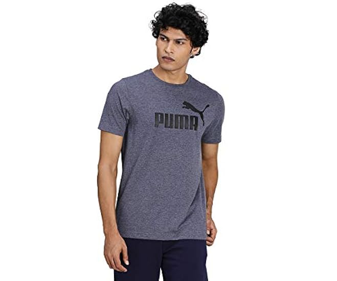 PUMA T-Shirt Essentials Heather Uomo XL Peacoat Blue 179085081
