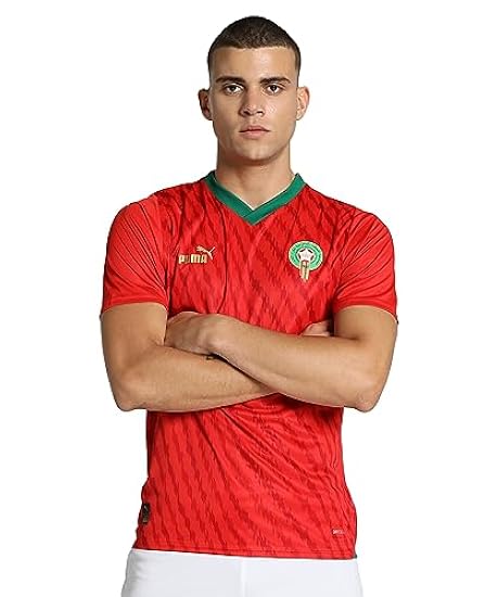 PUMA 2023-2024 Morocco WWC Home Football Soccer T-Shirt
