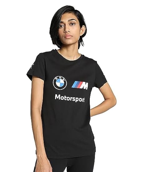 PUMA T-Shirt BMW M Motorsport Essentials con Logo da Donna 173135129