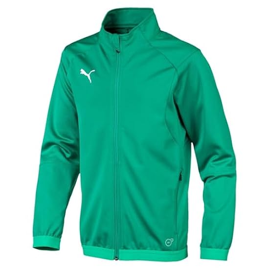 PUMA Liga Training Jacket Jr, Giacca Tuta Unisex-Bambini, Verde (Pepper Green White), 152 609341443